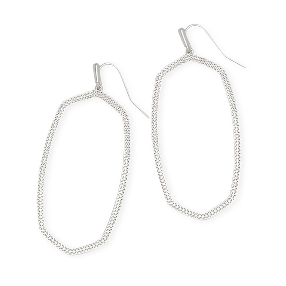 Kendra Scott Jewelry - KENDRA SCOTT• Silver Open Frame Danielle Earrings